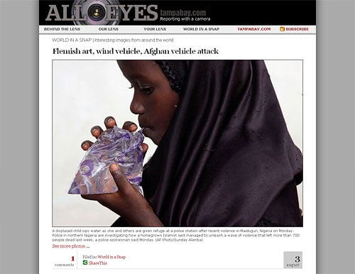 7 Awesome Newspaper Photoblogs alleyes