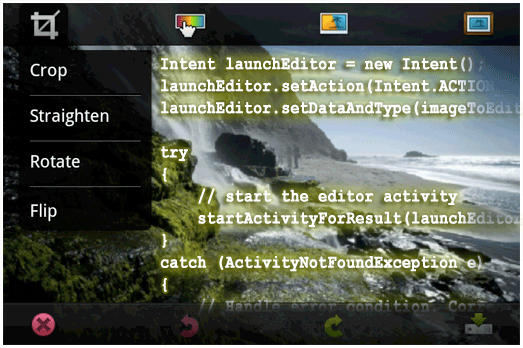 Photoshop Mobile Now Embeddable in Third Party Android Apps androidDev