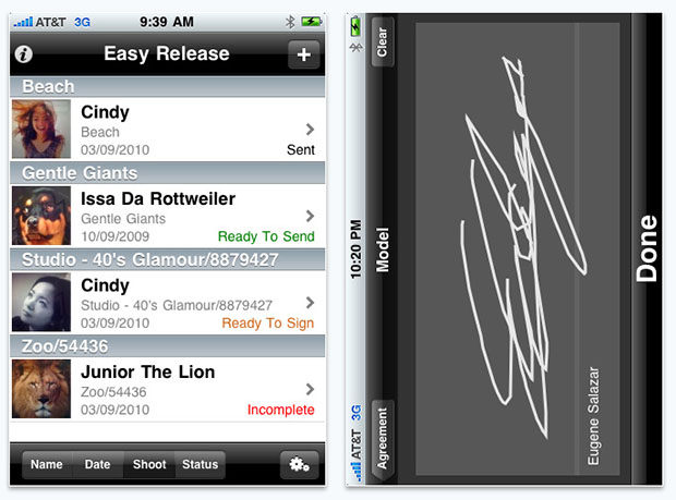 Easy Release Streamlines Model Releases easyrelease