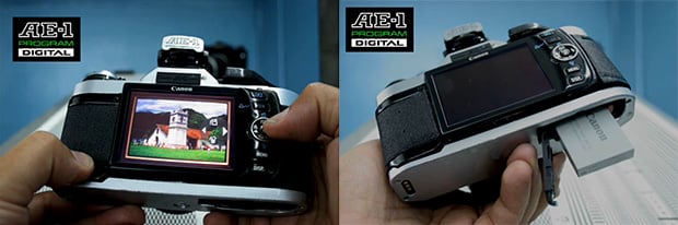 Clever Canon AE 1 Program Digital Mod canonae1d2