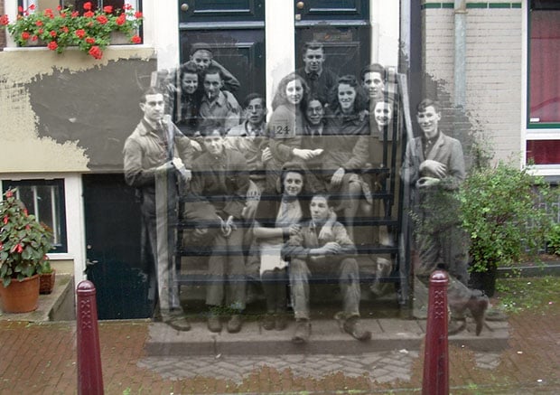 Amsterdam Then and Now by Jo Teeuwisse ghosts1