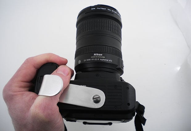 Aluminum DSLR Attachment for Left Handed Shooting lefthandedshooter