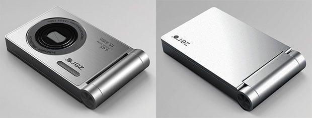 Zero Angle Concept Uses Protective Clamshell Camera Design zeroanglecamera