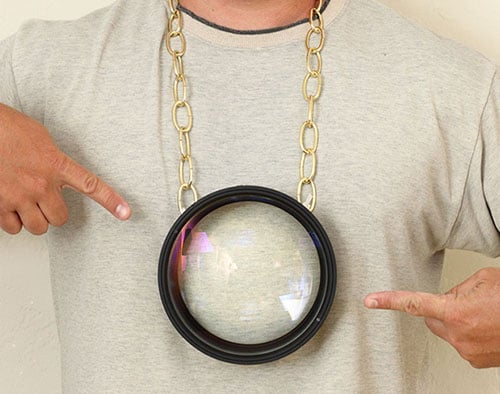 The Glass Frisbee Custom Camera Lens glassfrisbee2