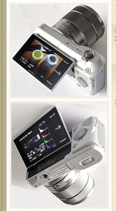 sonynex32 Sony NEX 3 Photos and Specs Leaked sonynex32