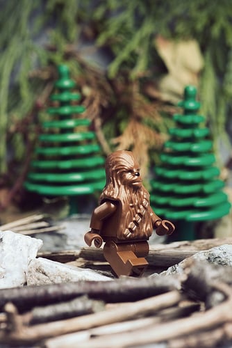 Famous Photos Redone with LEGO bigfoot