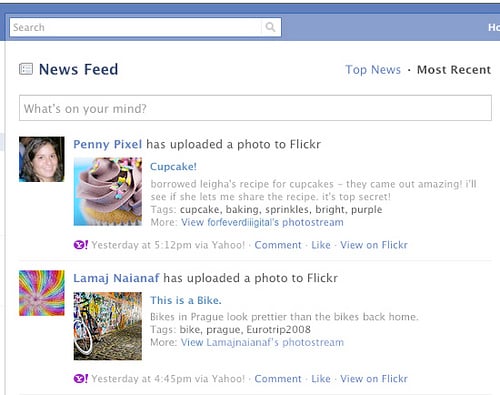 flickrfacebook Automatically Share Flickr Photos with Facebook Friends flickrfacebook