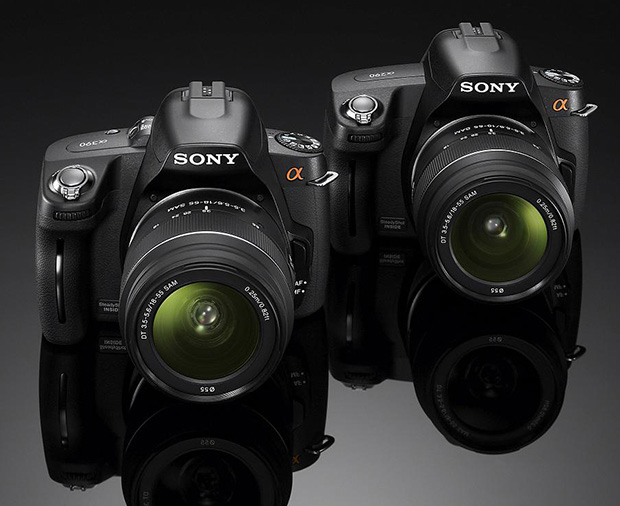 sony290390 Sony Unveils the A290 and A390 DSLRs sony290390
