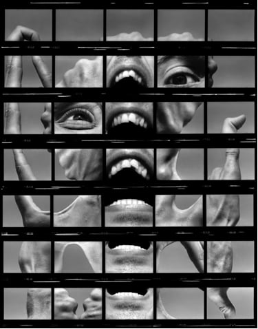 ContactSheetSp01-80 Strange Contact Sheet Self Portraits ContactSheetSp01 80