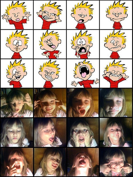calvinsfaces Recreate Calvins Funny Face Portraits calvinsfaces