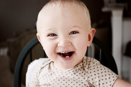 smiling