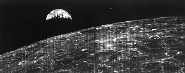 How NASA Captured the First Full Photo of Earth Back in 1966 firstearth