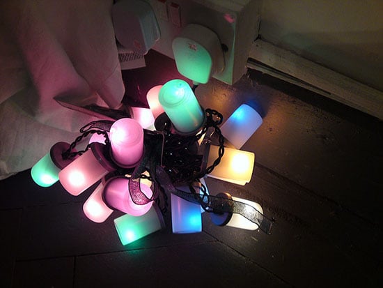 Geeky Film Canister Christmas Lights lights2