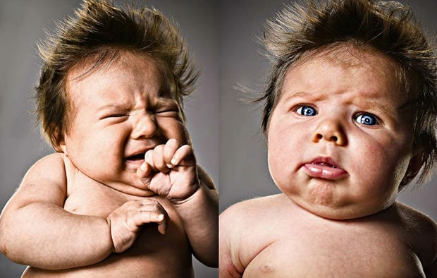 Cute Photos of Not So Happy Babies baby3 mini1