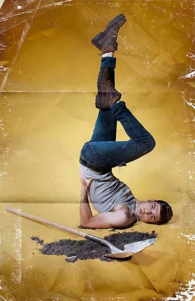 Men Photographed in Stereotypical Pin Up Poses menup2 mini