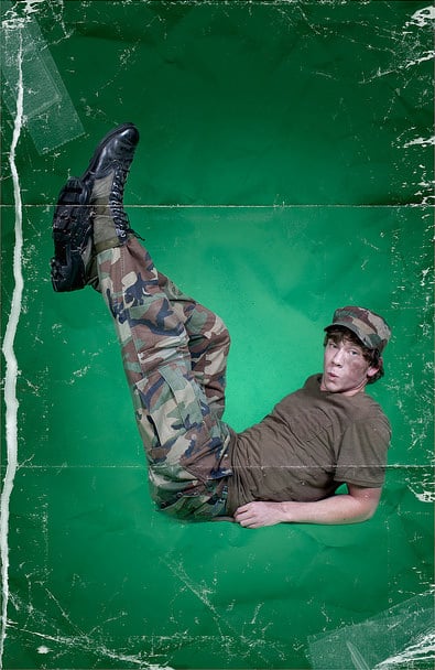 Men Photographed in Stereotypical Pin Up Poses menup4 mini