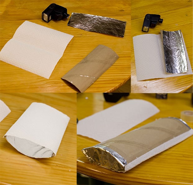 Make a DIY Diffuser Using a Paper Towel Roll and Some Aluminum Foil