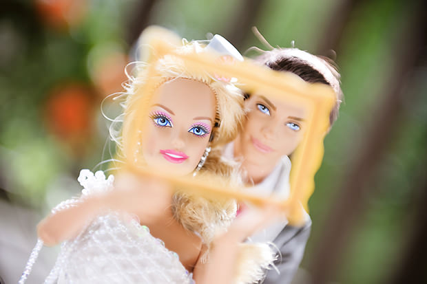 Wedding Photographs Featuring Barbie and Ken barbie2 mini