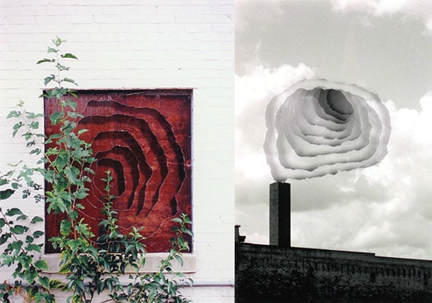 Abstract Images Created by Tearing and Layering Photographs torn4 mini