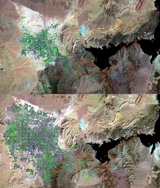 spread1_mini Satellite Photographs Showing the Rapid Spread of Humans Across the Earth spread1 mini