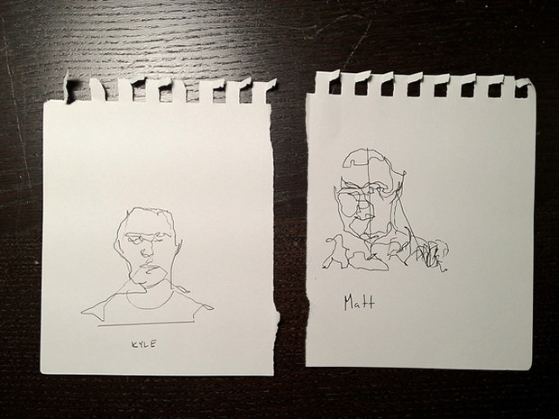 Self Portrait Machine Turns Your Hand Into a Photo Printer sketch3 mini
