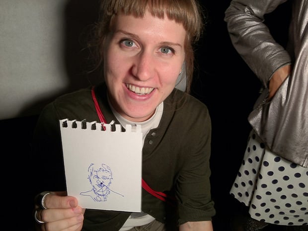 Self Portrait Machine Turns Your Hand Into a Photo Printer sketch4 mini