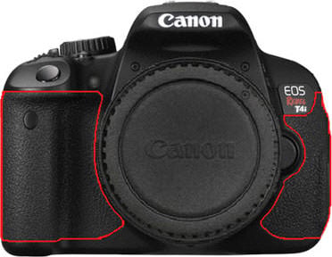 Canon Warns That The Rubber Grip on Some T4is May Cause Allergic Reactions 