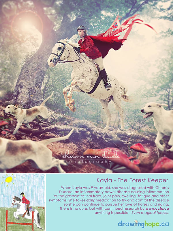 Fantasy Photos Based by the Drawings of Sick Children magic3 mini