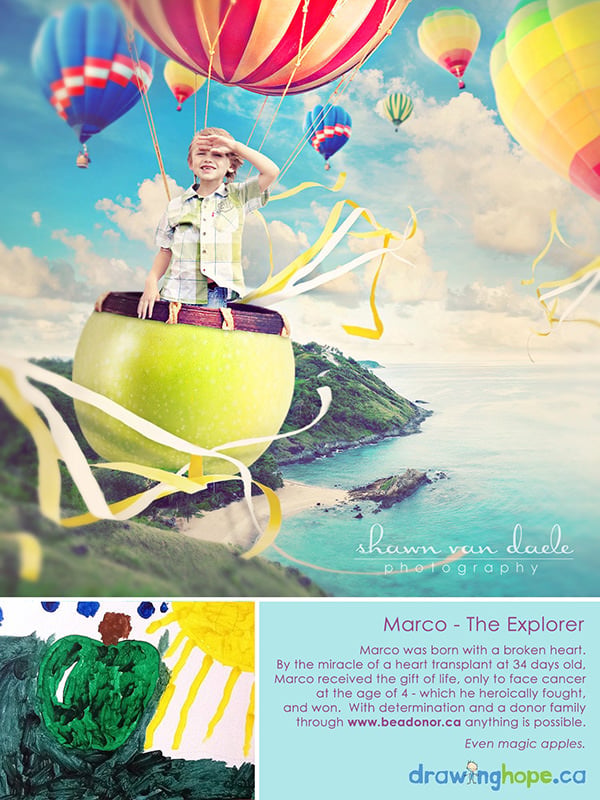 Fantasy Photos Based by the Drawings of Sick Children magic4 mini