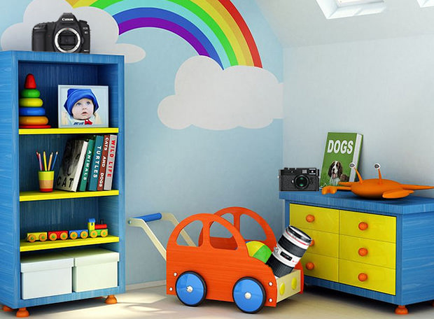 Protect Your Camera Gear from Burglars by Keeping it In Your Kids Room childrensroom mini