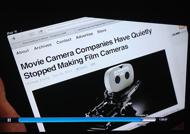 PetaPixel Cameo in the Documentary Film Side by Side ppcameo mini