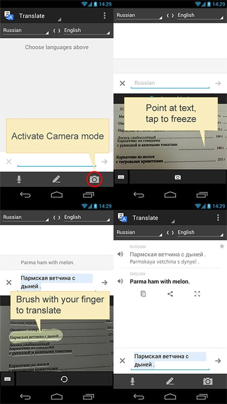 Using Photos to Communicate While in a Foreign Country processtranslate mini