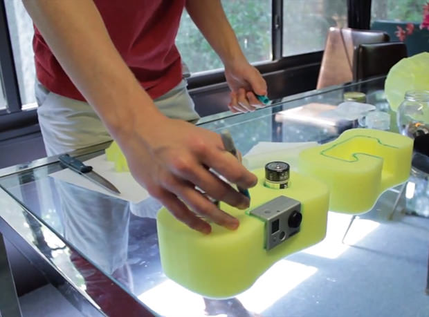 Make a DIY Dashboard Camera Mount for $10 Using a Car Sponge sponge2 mini