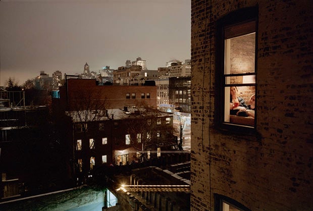 Voyeuristic Portraits of New Yorkers Seen Through Apartment Windows window3 mini