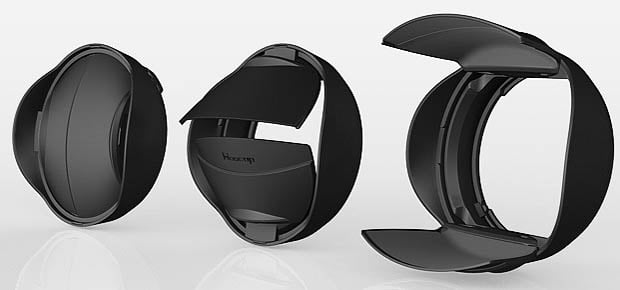 Hoocap: A Lens Cap That Transforms Into a Hood, and Vice Versa cap2