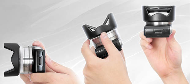 Hoocap: A Lens Cap That Transforms Into a Hood, and Vice Versa cap3
