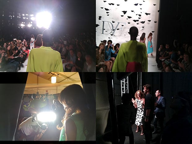 Google Glass Camera Glasses Used by Runway Models as a Fashion Accessory fashion6