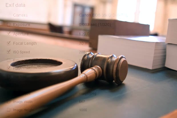 exif The Use of EXIF Data in Digital Photos as Courtroom Evidence exif