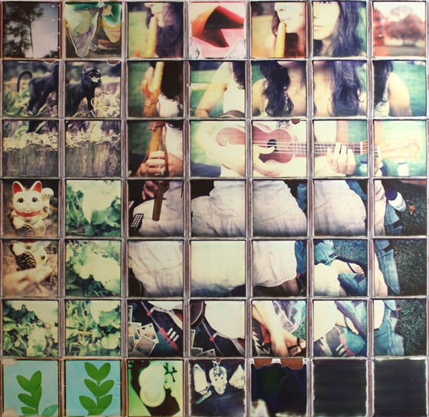 Surreal Composites Created by Arranging Individual Instant Photos muse 1 Euterpe