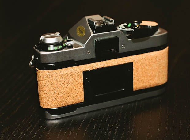 Give Your Camera a DIY Cork Covering for Extra Grip and a Unique Style cork2