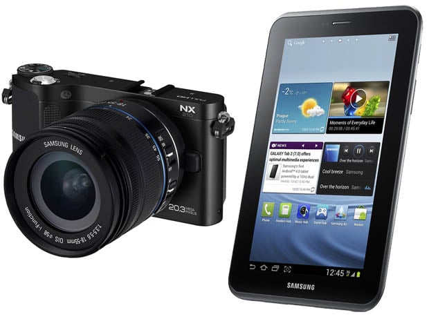 Samsung Giving Away Galaxy Tablets with Its NX Mirrorless Cameras promo