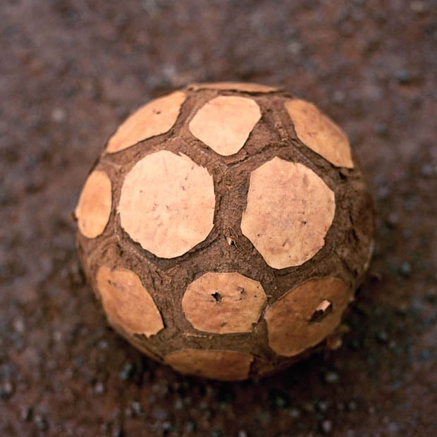 Photos of Makeshift Soccer Balls Used by Children in Africa