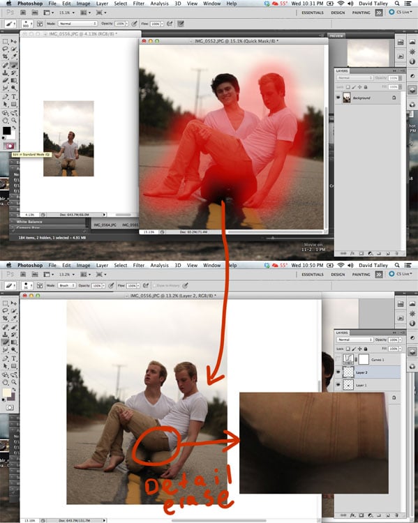 How to Create a Surreal Self Portrait That Shows You Holding Yourself 2nd