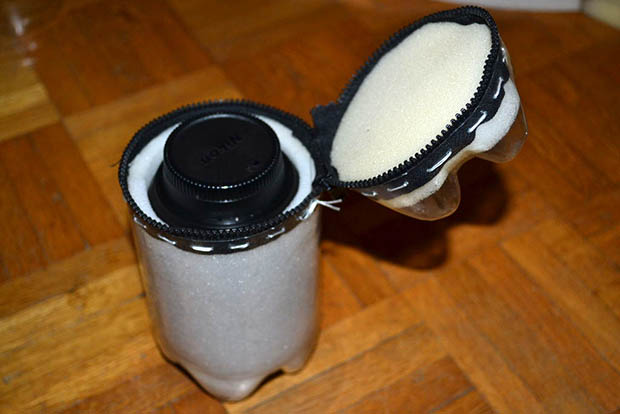 case1 How to Make a Padded Lens Case Using Plastic Bottles case1