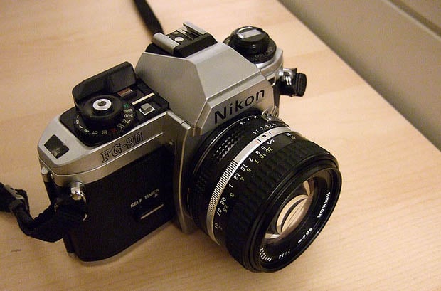 nikonslr Nikon Patent Shows a Digital Back That Turns 35mm Film SLRs Into DSLRs nikonslr