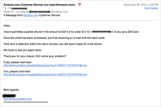 Caveat Emptor: Receiving a Used New Camera From Amazon amazoncustomer2