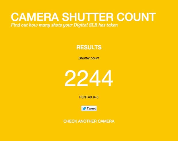 Caveat Emptor: Receiving a Used New Camera From Amazon camerahsuttercount