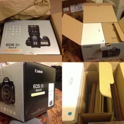 Photog Receives Laminate Flooring After Ordering a Canon 5D MKIII From Dell