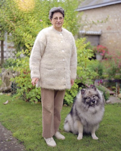 Portraits of People Who Wear Their Dogs Fur as Clothing dogfurcoat 1