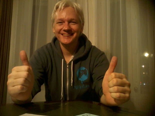 Parcel Camera Captures Photos of Julian Assanges Life in Hiding julianassange 2